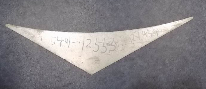 Skeleton irregular flat piece, ZK6118