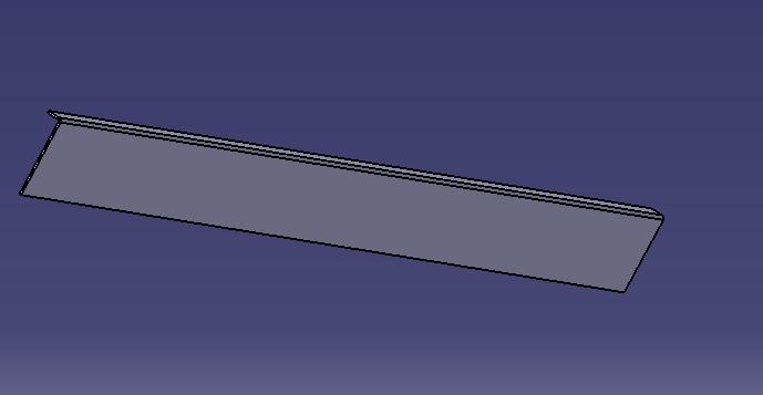 L-shaped straight parts, L=1260