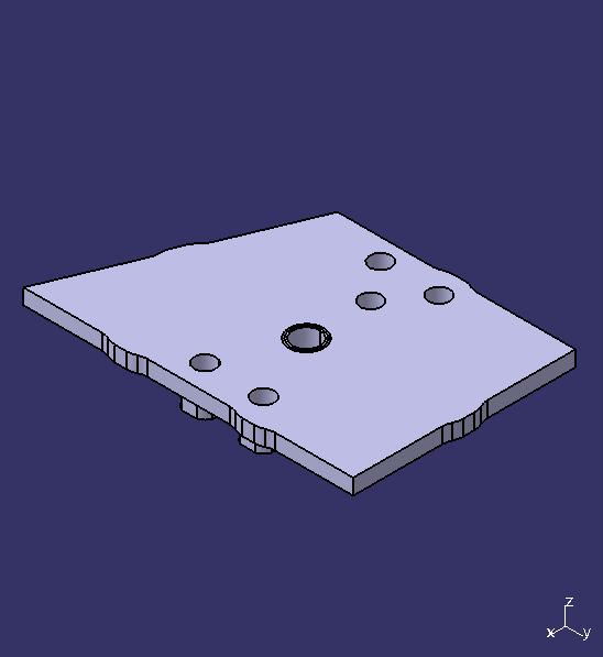 Left reversing mirror cushion