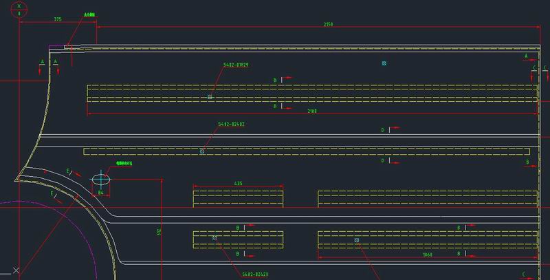 Left front wheel cover