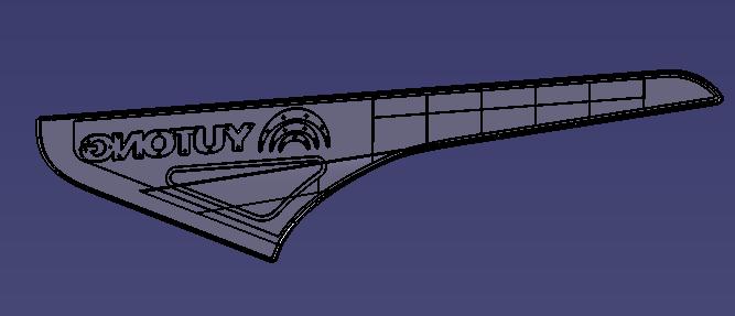 Декоративные детали бокового обрамления, АБС+ПК, B 368 , левая сторона-1
