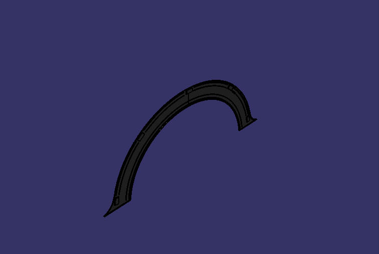 Side decoration parts, SMC, H75A, wheel cover