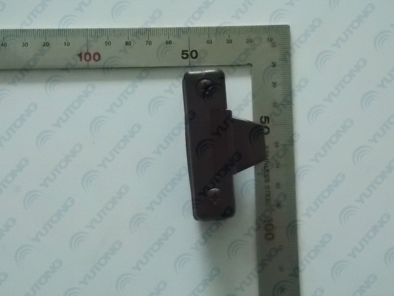 Window lock, non-bonding, hole distance of 50, metal lock hook