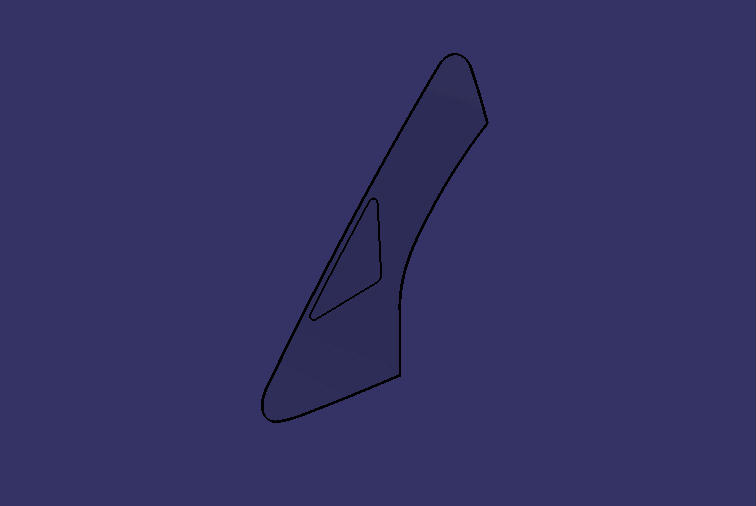 Single layer of enclosed glass, right first, ZK6129H, light gray