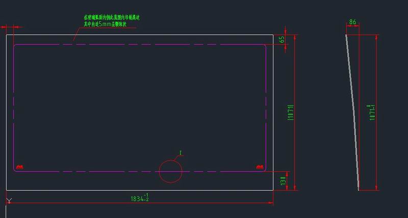 Справа три закаленных стекла( 6147HB пион зеленый)