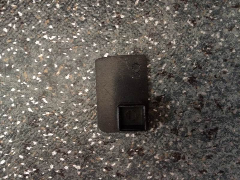 Левое первое закаленное сдвижное стекло сдвижного окна ( 6708DH темно-серый)