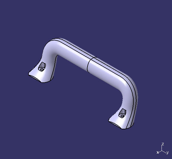 Аксессуары для боковых окон, ручка аварийного окна, 6729