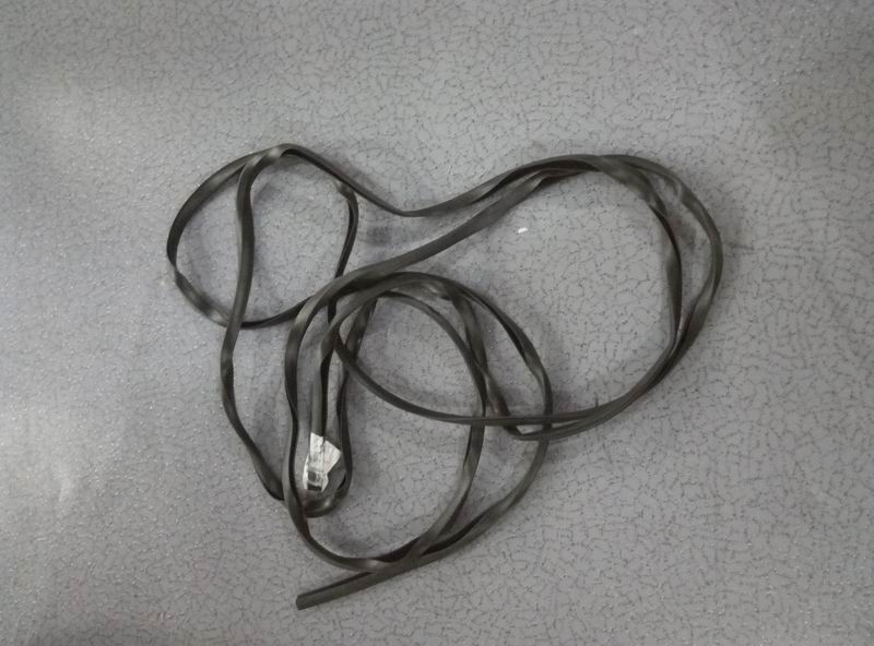 Glass fixed adhesive strips; equipped with 825-32B profile