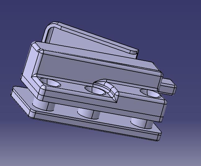 Window lock, bonding, nylon lock hook, push and pull up and down for right side-1