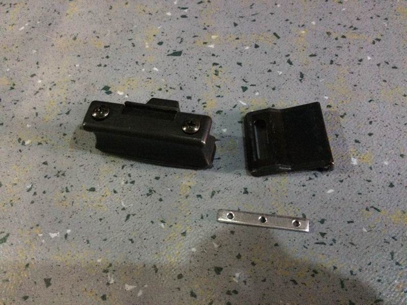 Side window accessories, window locks, non-adhesive window alloy plastic lock buckle-1