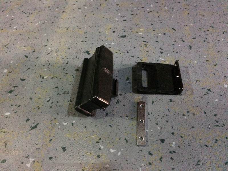 Side window accessories, window locks, non-adhesive window alloy plastic lock buckle-2