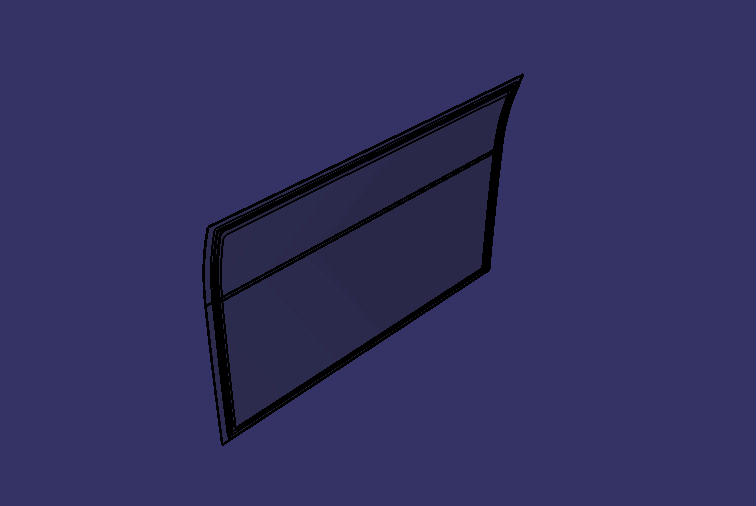 Полое закрытое стекло, второе слева, 6128H , светло-серый 4+ 12 +4