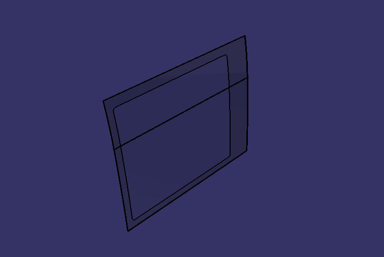 Один слой закрытого стекла, справа первым, 6601 , пион зеленый
