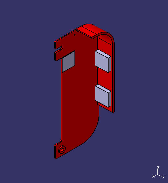 Аксессуары для боковых окон, декоративная накладка на внешнюю ручку нажимного окна, 6729