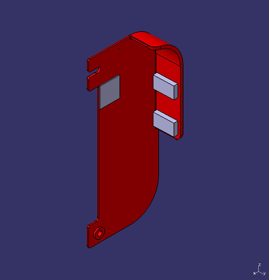 Side window accessories, external push window handle decorative cover, universal (with logo)