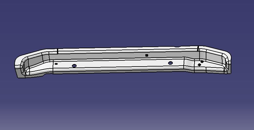 Passenger door stepping support plate assembly-1