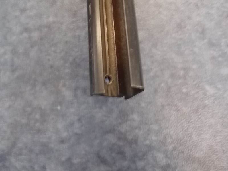 (Aluminum) The rear section of the right flow tank (same as 5502-01694 to modify the material)-1
