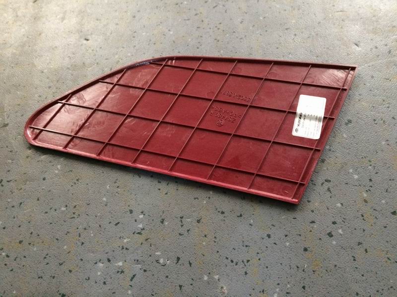Side-circle decorative parts, ABS, 8 series right side, external rubber shortening-1