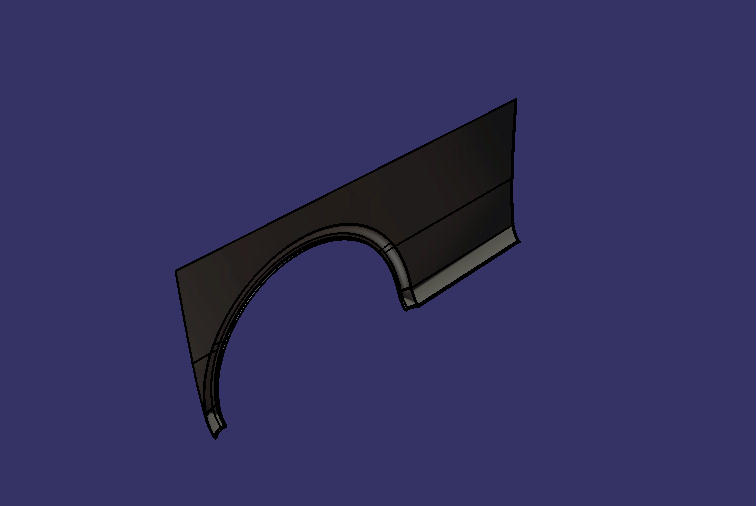 Колесный колпак, без подготовки и установки на заднюю правую сторону, ЗК 6752D