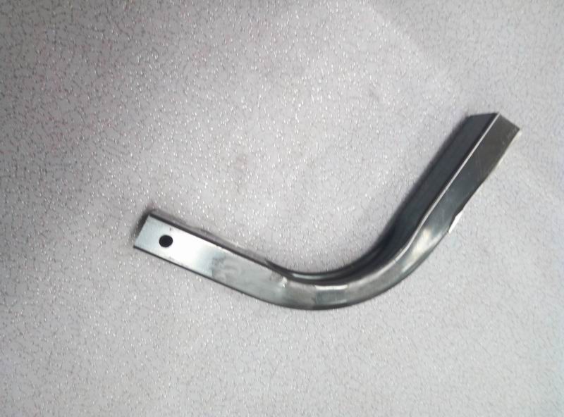 Пучок на левой стороне спины