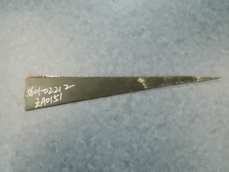 Trapezoidal flat plate