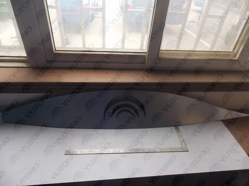 Decorative body under the rear wind barrier (6129, domestic)