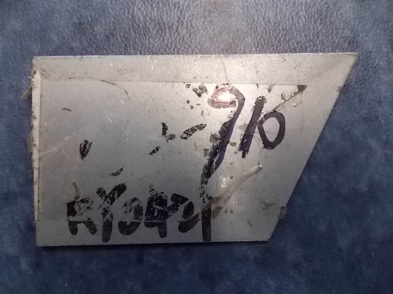 Small skin on the right side