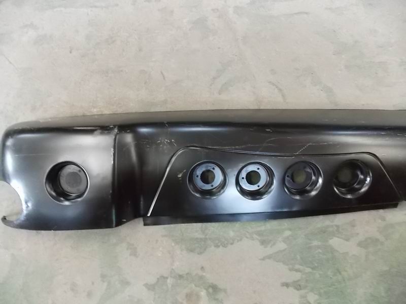 Left corner skin covering (with exhaust tailpipe hole)-2