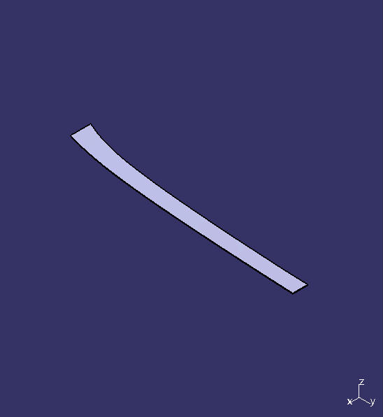 Wind stop, rear circumference, left inner stop