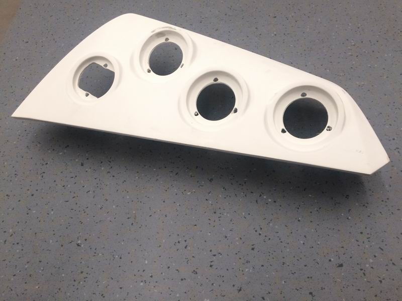Rear circumference left light frame (Fiberglass)-2