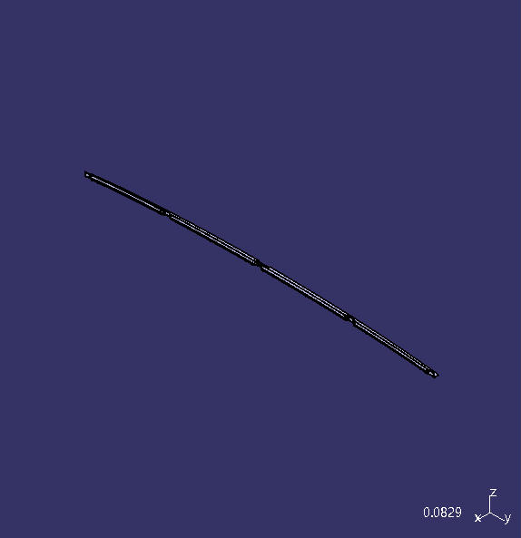 Curved panel, L-shaped, 1.5mm