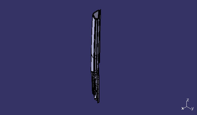 Back circumference skin, ZK6106 upper left corner skin