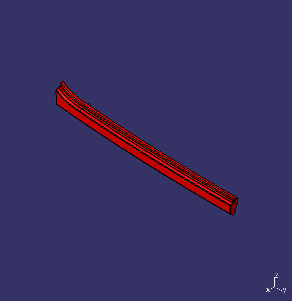 Rear decorative parts, ZK6907H left