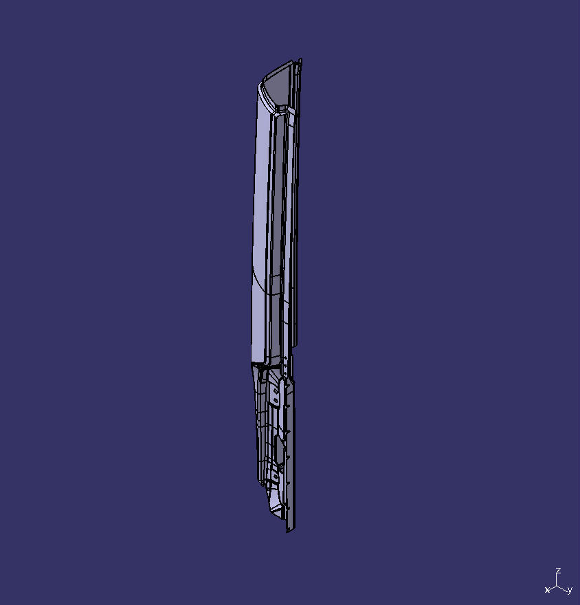 Кожа по окружности спины, верхний левый угол H 897