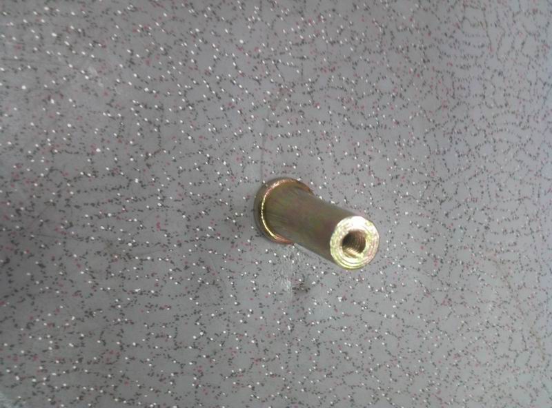 Rear cabin door support lower support, 63*9°, 0.121-1