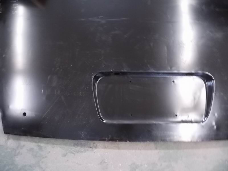 Rear door assembly (iron, simple lock) split ribs-3
