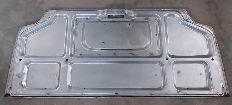 Rear hatch door, ZK6752D, dog tail lock, no grille-2