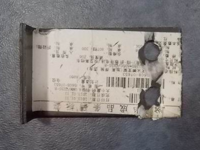 Fire extinguishing bullet bracket for the backup compartment (high-rise, welding, rounded corners)