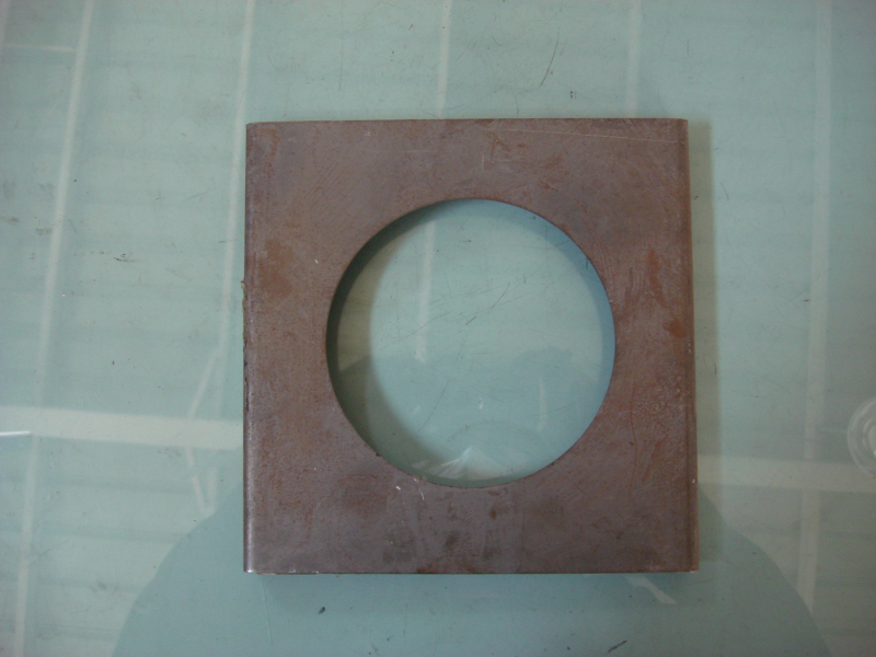 U-shaped straight piece with holes, L=200