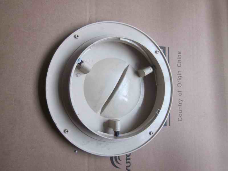 D A74 round ventilation fan (brushless motor, beige)-3