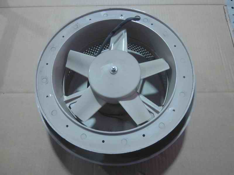 D A74 round ventilation fan (brushless motor, dark gray, color card)-1