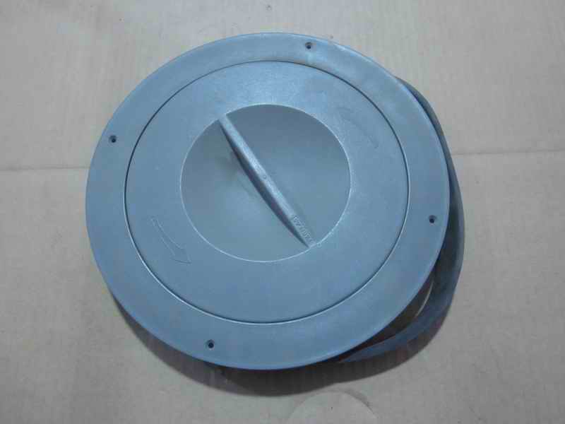 D A74 round ventilation fan (brushless motor, dark gray, color card)-3