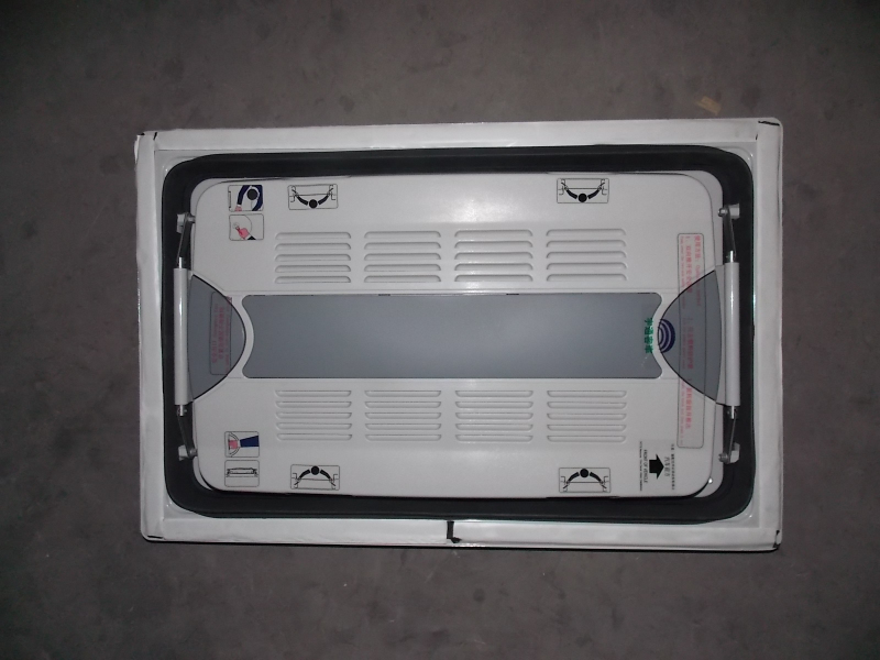 D Wind Window Assembly (WG990X-1 does not have a ventilation fan)