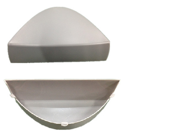 Seamless decorative cover of the wind window (light bulb end)