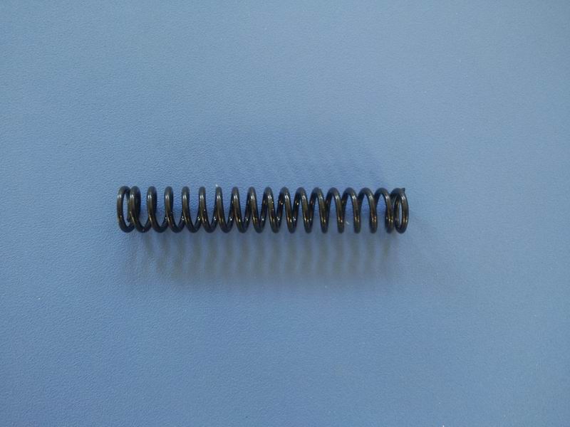 Sliding shaft pin spring