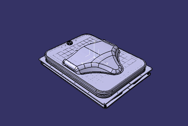 Wind window, DS920B, with ventilation fan, Rhine white