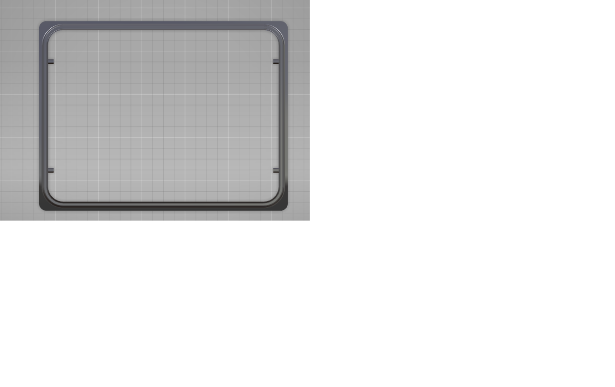 Wind window, DS900A, middle frame, steel plate color