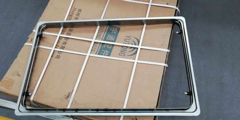 Wind window, WG990X-7, middle frame, steel plate color-1