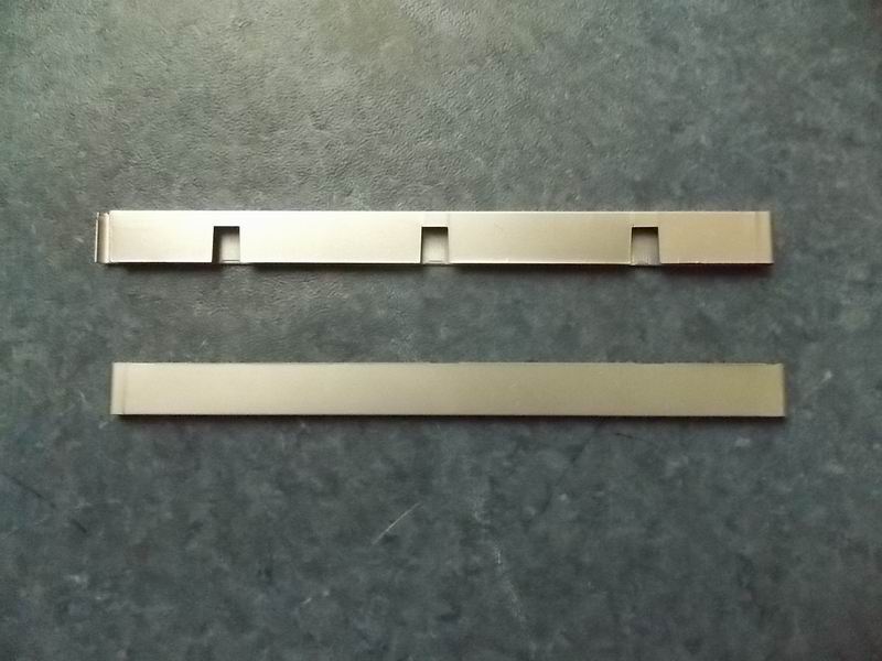 Front head of air duct upright board, 6859H-1