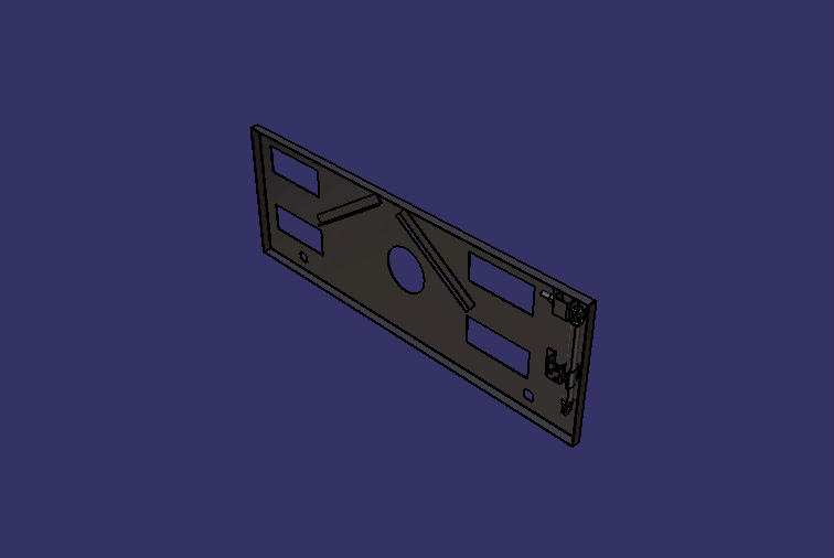 Крышка обслуживания передней двери 6108HGC выпускной клапан для выпуска воздуха из стальной пластины